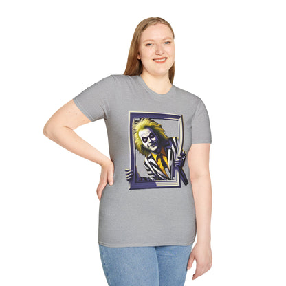 high-quality - Beetlejuice Shirt | Classic Beetlejuice Tee | Beetlejuice Graphic Shirt | Creepy Beetlejuice Tee - premium material. perfect gift idea. Order yours now and stand out with this exclusive piece!