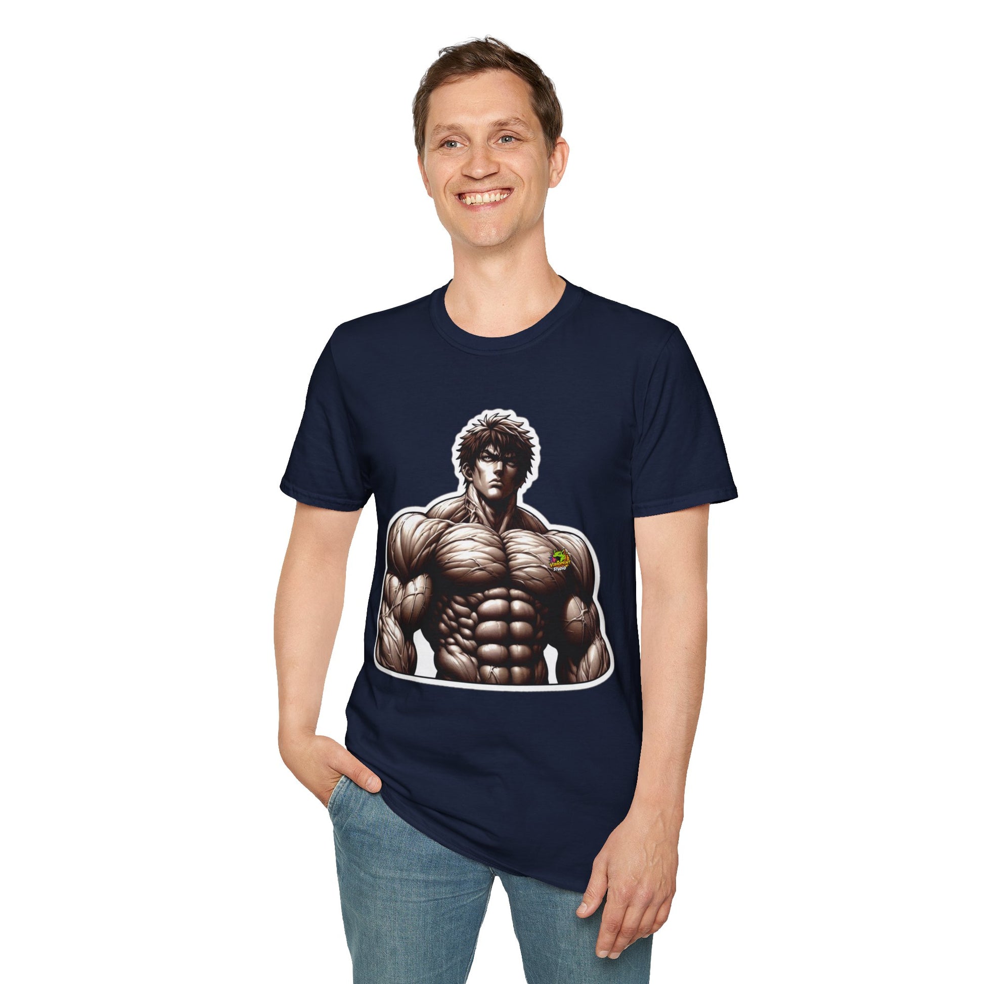 Motivational - UFC T Shirt | Unleash Fierce Confidence | Motivational UFC Tee with Baki Anime Inspiration - custom-made. perfect gift idea. Order yours now and stand out with this exclusive piece!