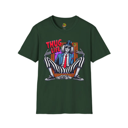 Fans - Beetlejuice Shirt | Thug Life Halloween Tee | Classic Beetlejuice T-Shirt for Fans - custom-made. limited stock. Order yours now and stand out with this exclusive piece!