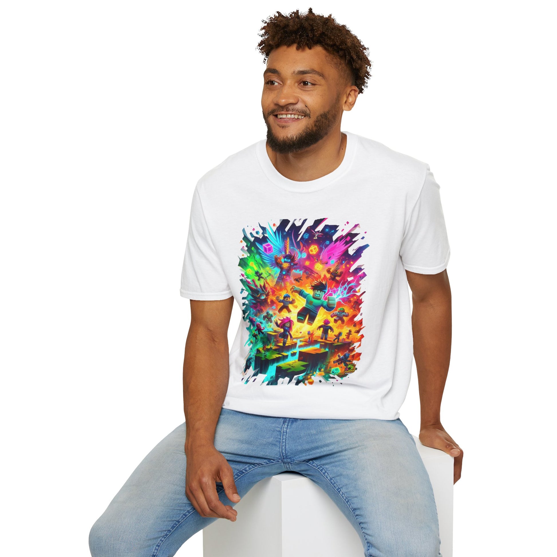 product - Roblox Player T-Shirt for Kids | Roblox Clothing for Boys & Girls | Cool Roblox Graphic Tee | Roblox Merch Gift - premium material. perfect gift idea. Order yours now and stand out with this exclusive piece!