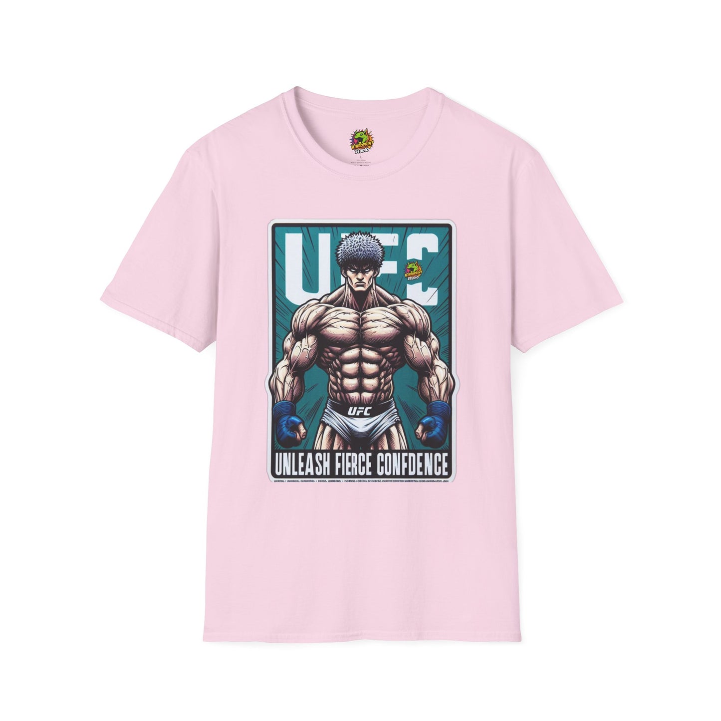 for - UFC T Shirt | Unleash Fierce Confidence | UFC Tee for Gym and Baki Anime Fans - premium material. limited stock. Order yours now and stand out with this exclusive piece!