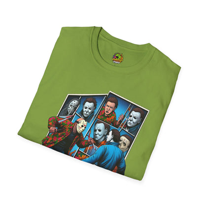 Tee - Funny Michael Myers Shirt | Jason & Michael Horror Picnic Tee - premium material. limited stock. Order yours now and stand out with this exclusive piece!