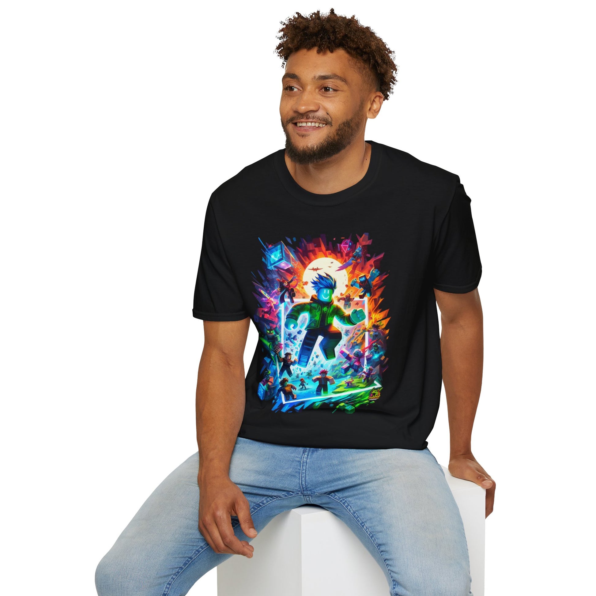 high-quality - Roblox Adventure Shirt for Kids | Roblox Clothing for Boys & Girls | Stylish Roblox Graphic Tee | Perfect Roblox Gift - Order yours now and stand out with this exclusive piece!