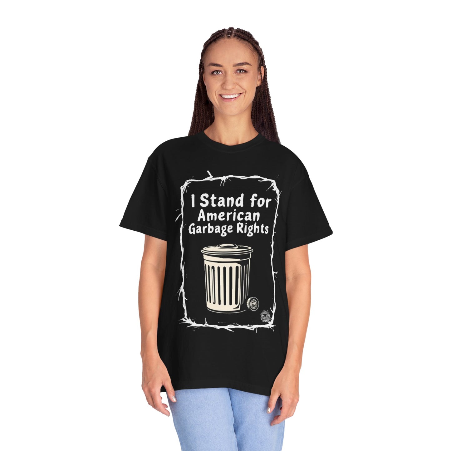 and - Garbage Rights T-Shirt - Trump Election Apparel with Patriotic Pride and Humor - custom-made. limited stock. Order yours now and stand out with this exclusive piece!