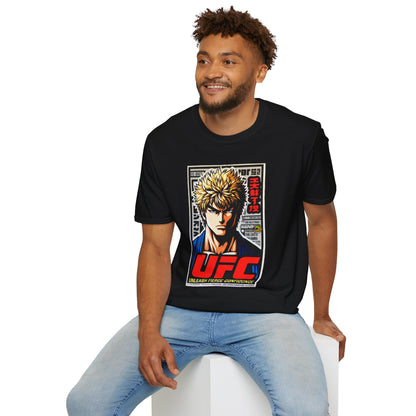 spooky season fashion - UFC T Shirt | Unleash Fierce Confidence | UFC Tee for Gym Inspired by Baki - vintage aesthetic. premium horror movie t-shirt for spooky occasions. Order yours now and stand out with this exclusive piece!