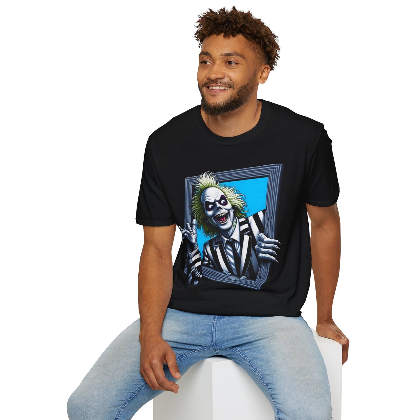 high-quality - Beetlejuice Shirt | Halloween Costume Graphic Tee | Fun Beetlejuice T-Shirt for Adults & Kids | Iconic Movie Merch - custom-made. limited stock. Order yours now and stand out with this exclusive piece!