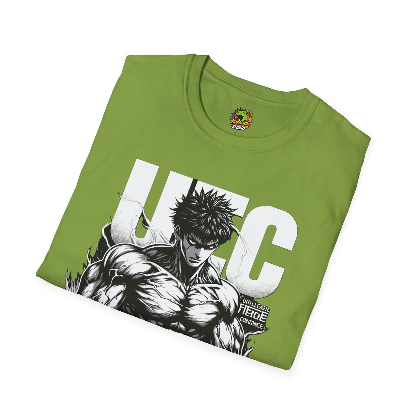 UFC T Shirt | Unleash Fierce Confidence | UFC Tee for Fitness and Baki Anime Fans