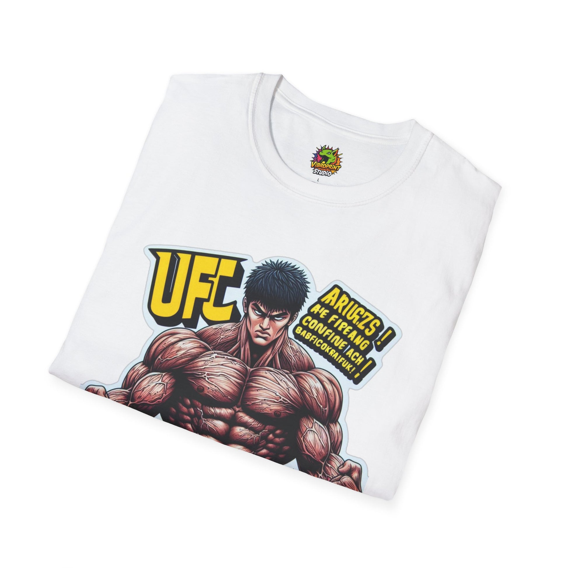 Fierce - UFC T Shirt | Unleash Fierce Confidence | Motivational UFC Tee with Baki Anime Elements - premium material. perfect gift idea. Order yours now and stand out with this exclusive piece!