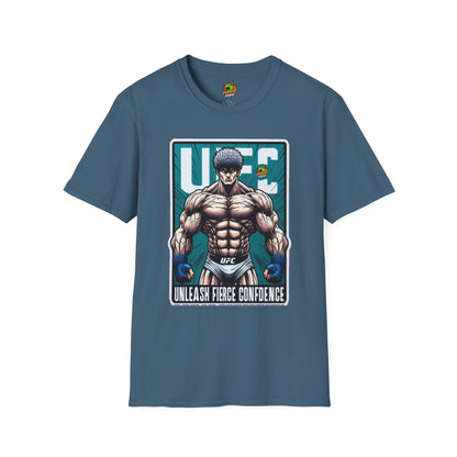 UFC - UFC T Shirt | Unleash Fierce Confidence | UFC Tee for Gym and Baki Anime Fans - custom-made. perfect gift idea. Order yours now and stand out with this exclusive piece!