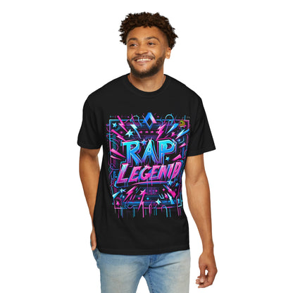 Art - Neon Graffiti Street Art Rapper Merch | Hip-Hop Urban Style T-Shirt - custom-made. perfect gift idea. Order yours now and stand out with this exclusive piece!