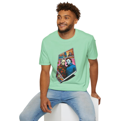 Michael Myers Vintage Shirt | Jason Voorhees & Michael Picnic Tee