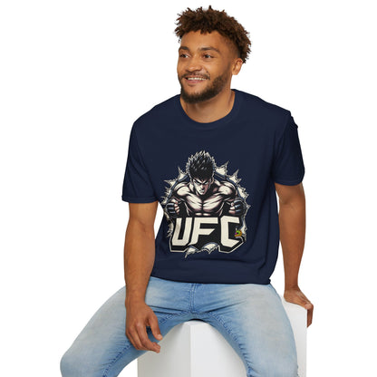 vintage horror shirt - UFC T Shirt | Motivational UFC Tee | Unleash Fierce Confidence in Fitness - perfect for Halloween lovers. perfect Halloween gift for fans of horror culture. Order yours now and stand out with this exclusive piece!