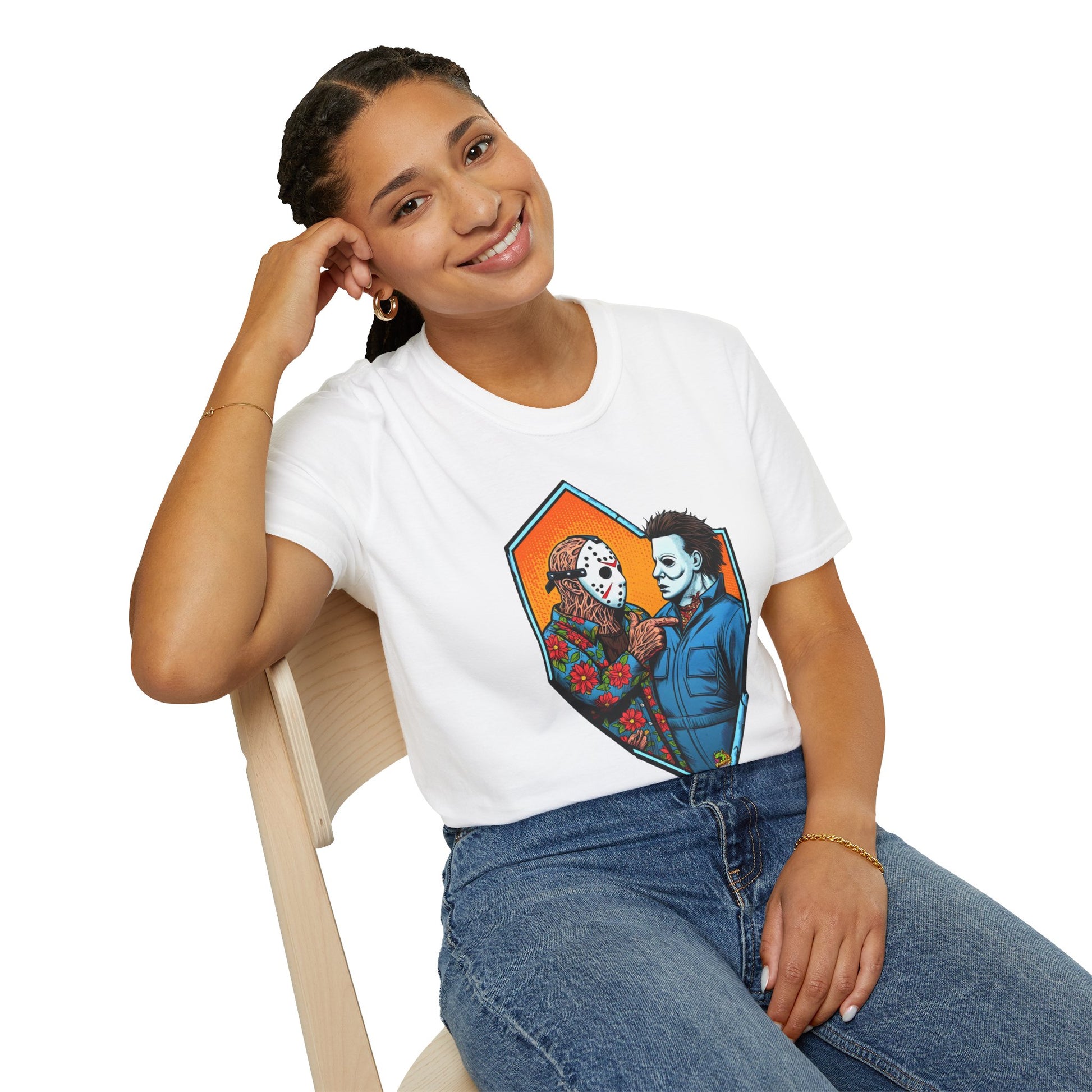 Michael - Michael Myers Vintage Shirt | Jason & Michael Funny Horror Tee - premium material. limited stock. Order yours now and stand out with this exclusive piece!