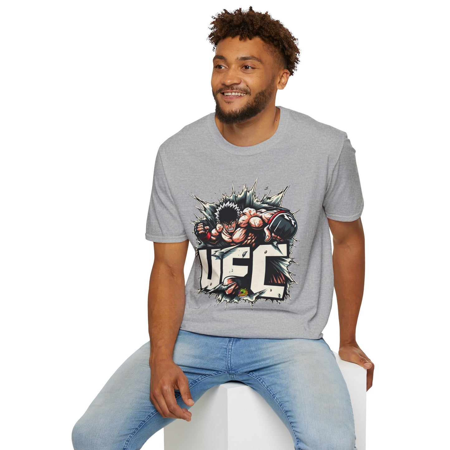 vintage horror shirt - UFC T Shirt | Unleash Fierce Confidence | UFC Tee Shirts for Gym & Anime Lovers - perfect for Halloween lovers. spooky season t-shirt with unique flair. Order yours now and stand out with this exclusive piece!