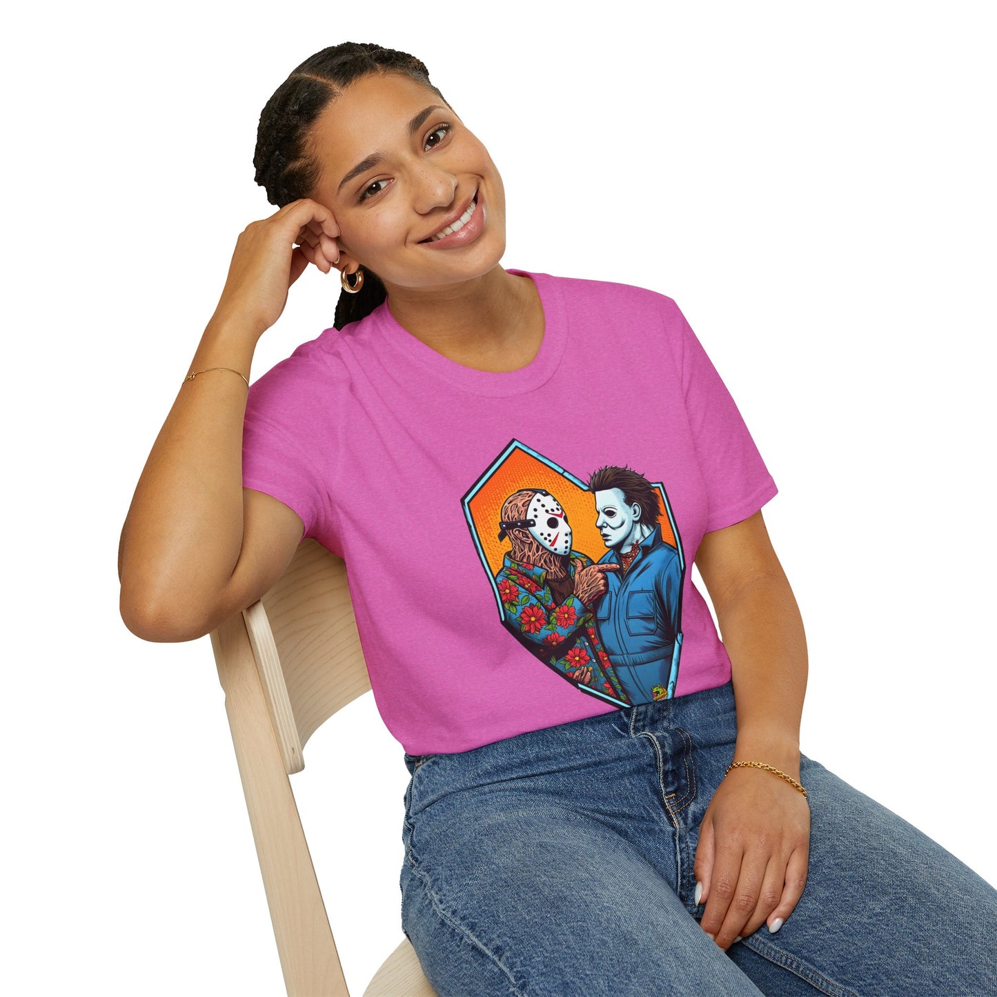 Michael Myers Vintage Shirt | Jason & Michael Funny Horror Tee