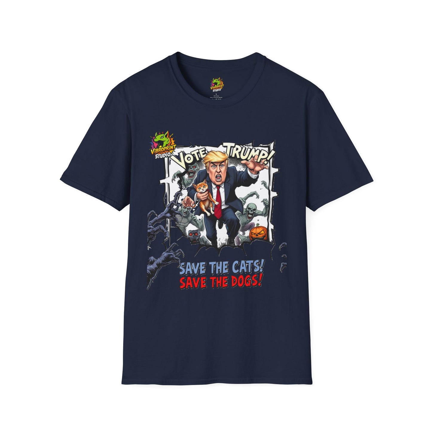 Tee - They're Eating the Dogs Tee | Funny Trump Graphic T-Shirt | Election Satire Shirt - custom-made. limited stock. Order yours now and stand out with this exclusive piece!