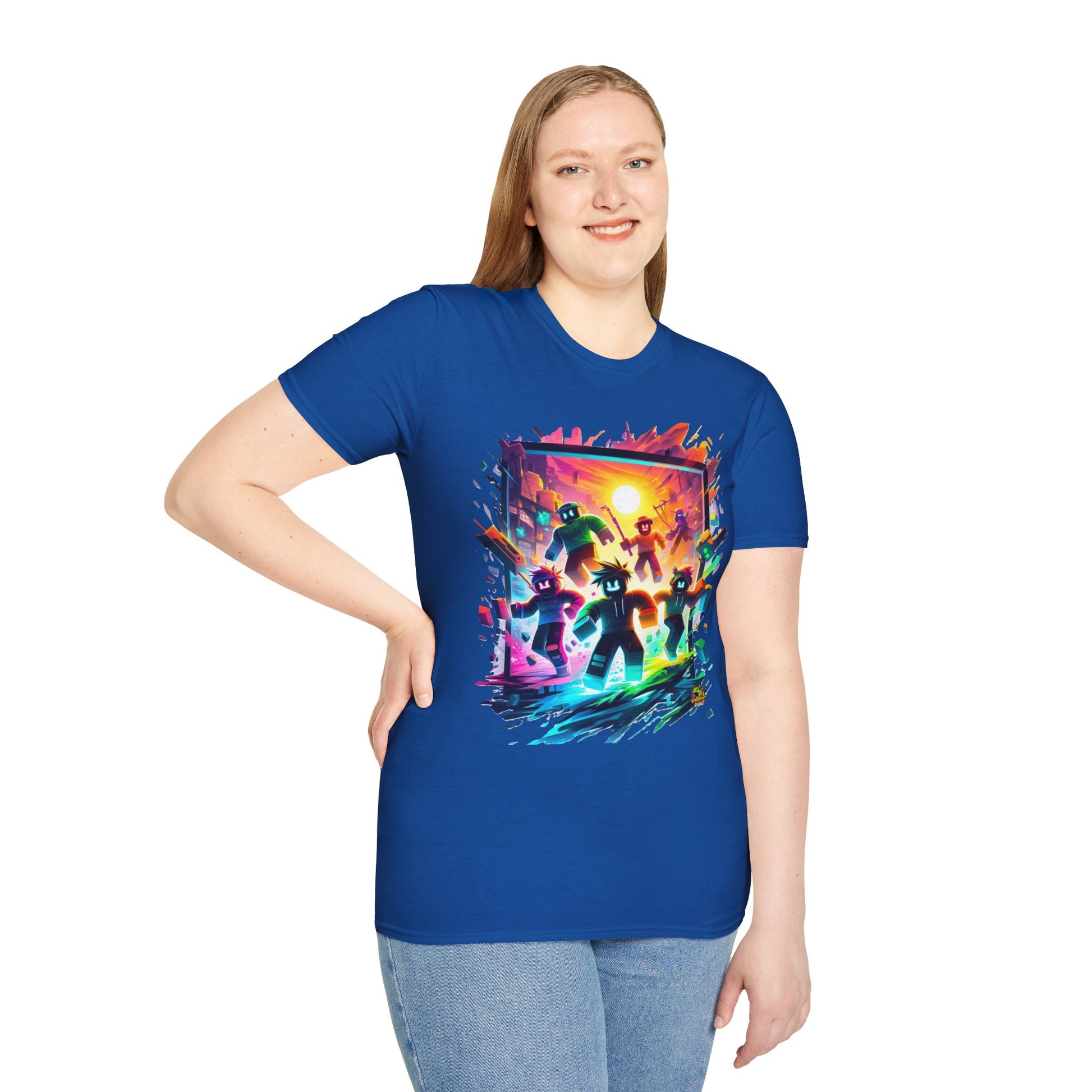 Great - Roblox Adventure T-Shirt for Boys & Girls | Roblox Graphic Tee | Roblox Kids Clothing | Great Roblox Gift - premium material. limited stock. Order yours now and stand out with this exclusive piece!