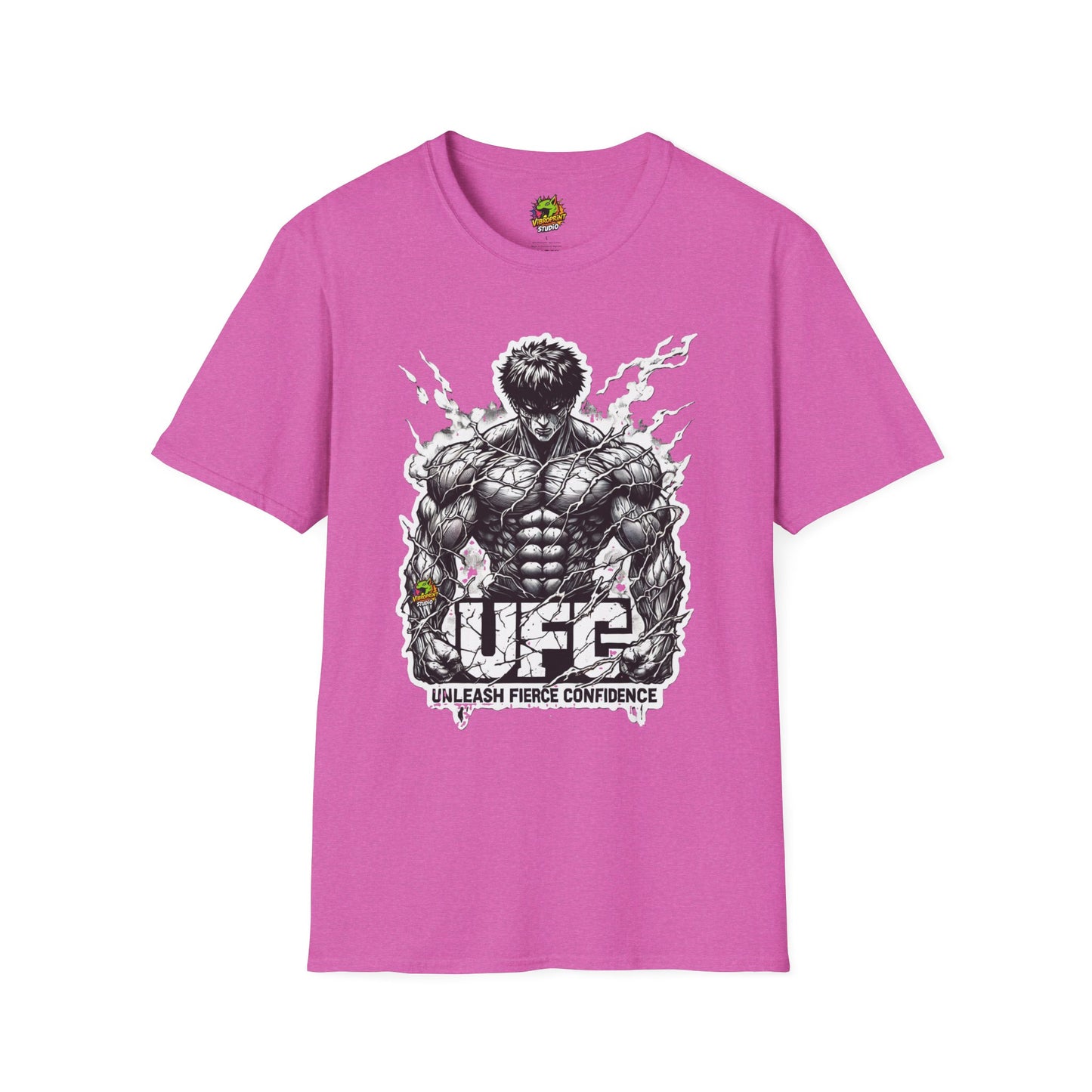 Tee - UFC T Shirt | Unleash Fierce Confidence | UFC Tee with Baki Anime Inspiration for Athletes - custom-made. limited stock. Order yours now and stand out with this exclusive piece!