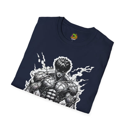 UFC T Shirt | Unleash Fierce Confidence | UFC Tee with Baki Anime Inspiration for Athletes