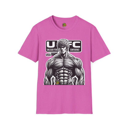 UFC T Shirt | Unleash Fierce Confidence | UFC Tee Inspired by Baki Anime T Shirt for Fitness Lovers