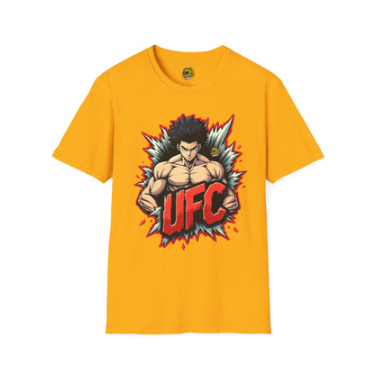 T - UFC T Shirt | Unleash Fierce Confidence | UFC Tee with Baki Anime Inspiration for Gym - premium material. perfect gift idea. Order yours now and stand out with this exclusive piece!