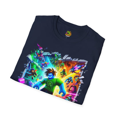 Girls - Roblox Adventure T-Shirt for Kids | Roblox Clothing for Boys & Girls | Trendy Roblox Graphic Tee | Cool Roblox Merch - premium material. limited stock. Order yours now and stand out with this exclusive piece!