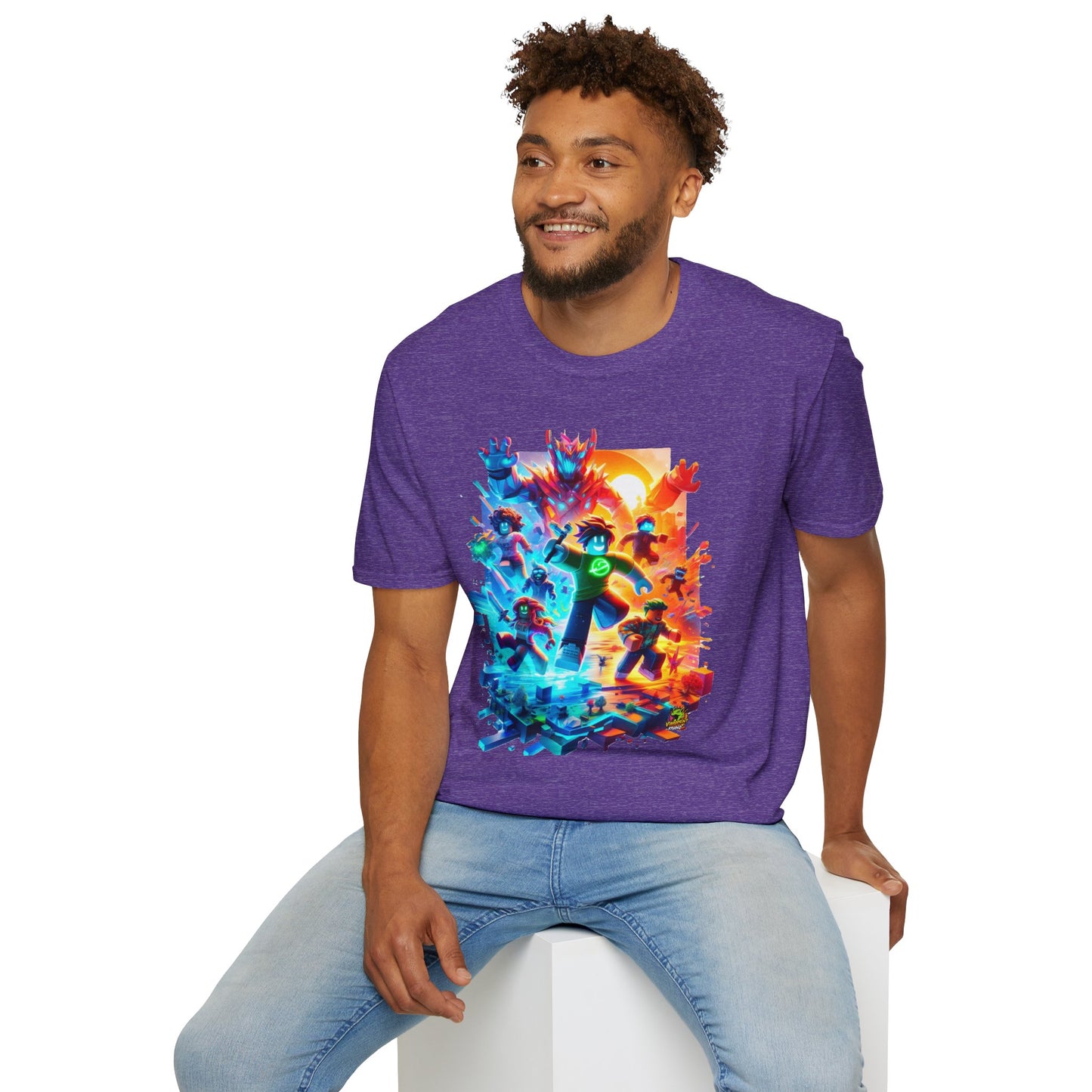 | - Cool Roblox Kids T-Shirt | Roblox Gamer Tee for Boys & Girls | Roblox Graphic Clothing | Fun Gift for Roblox Fans - premium material. limited stock. Order yours now and stand out with this exclusive piece!