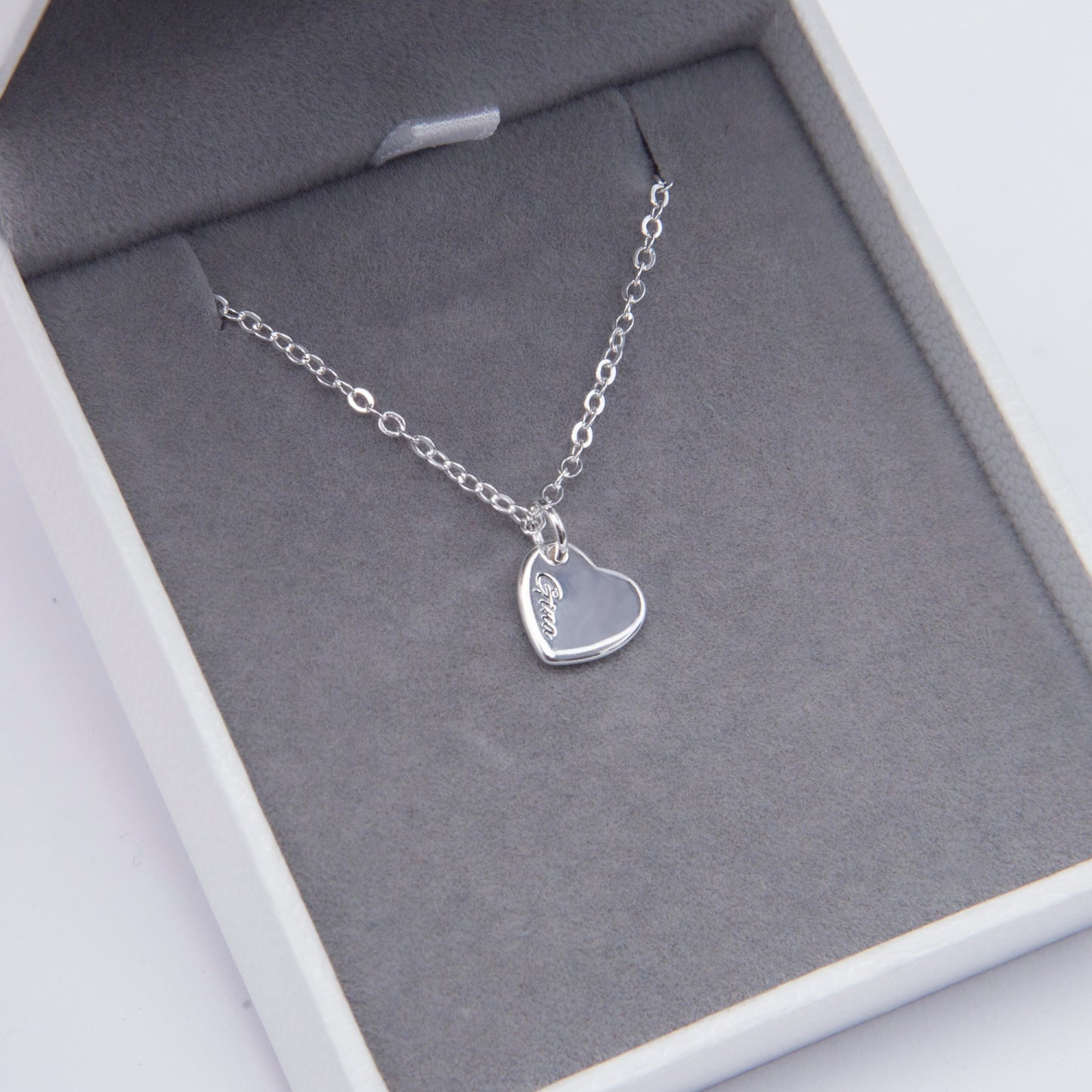 Heart Necklace – Elegant Heart Pendant for Christmas, Birthday, Wedding & Anniversary Gifts