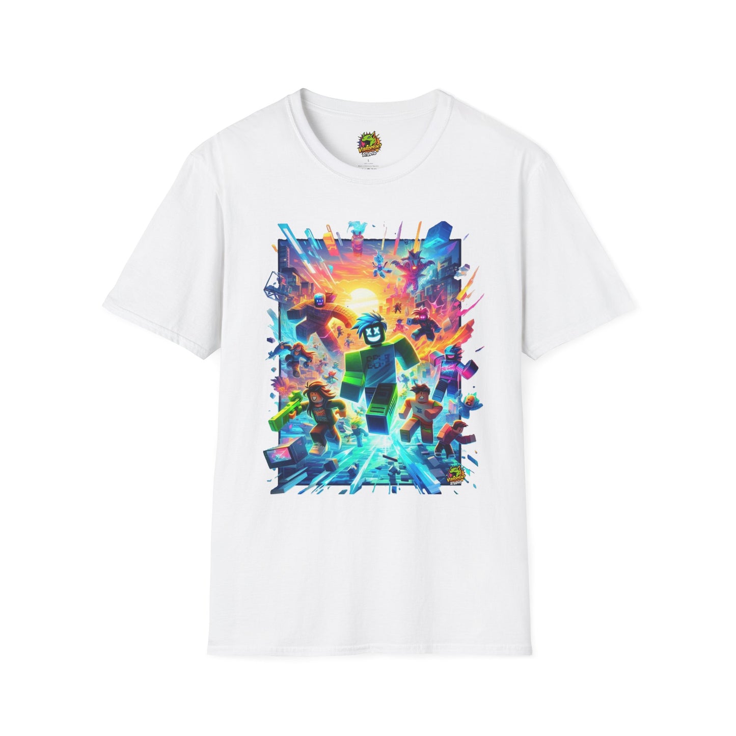 Trendy Roblox T-Shirt for Boys & Girls | Roblox Kids Clothing | Roblox Adventure Graphic Tee | Cool Gift for Roblox Fans