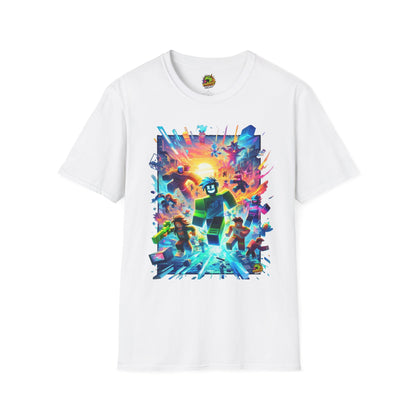 Trendy Roblox T-Shirt for Boys & Girls | Roblox Kids Clothing | Roblox Adventure Graphic Tee | Cool Gift for Roblox Fans