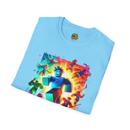 Unique Roblox Kids T-Shirt | Roblox Avatar Tee | Fun Roblox Graphic Shirt for Boys & Girls | Ideal Roblox Gift