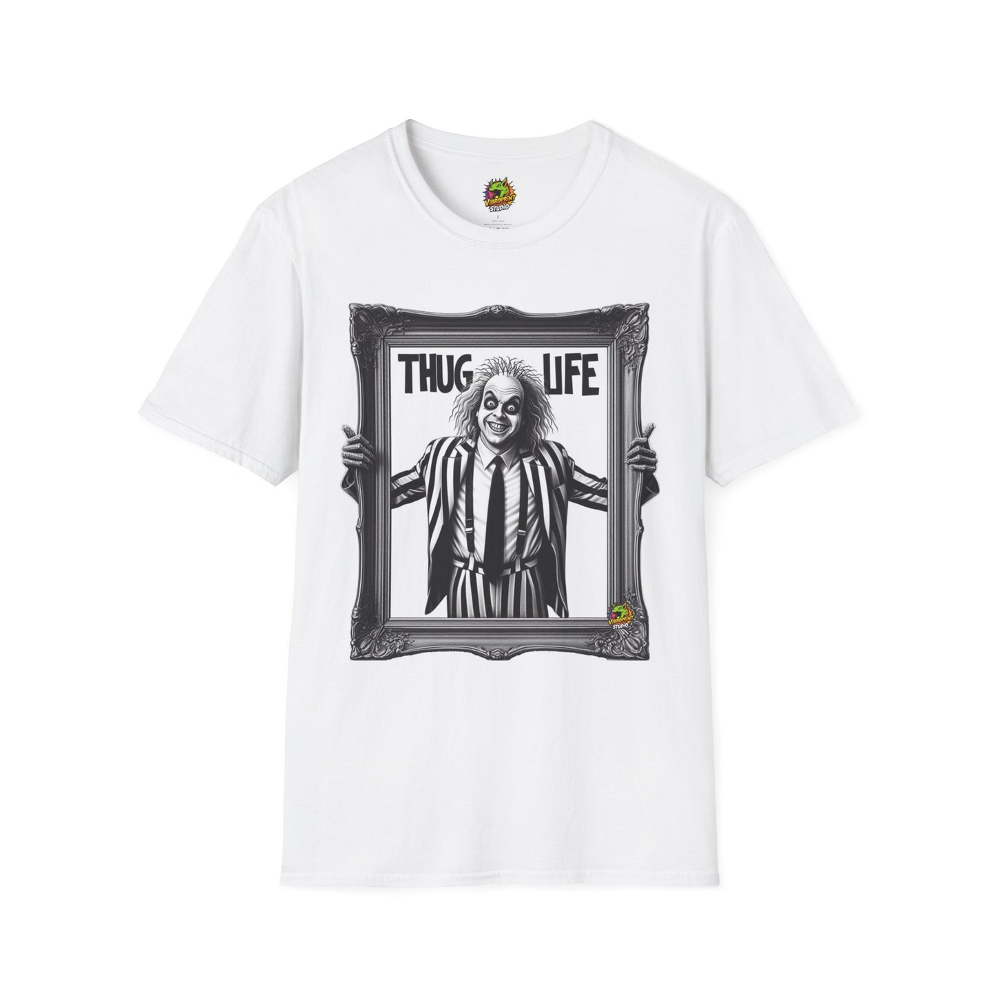 Beetlejuice - Beetlejuice Shirt | Funny Thug Life Halloween Tee | Beetlejuice Graphic T-Shirt for Halloween - premium material. limited stock. Order yours now and stand out with this exclusive piece!