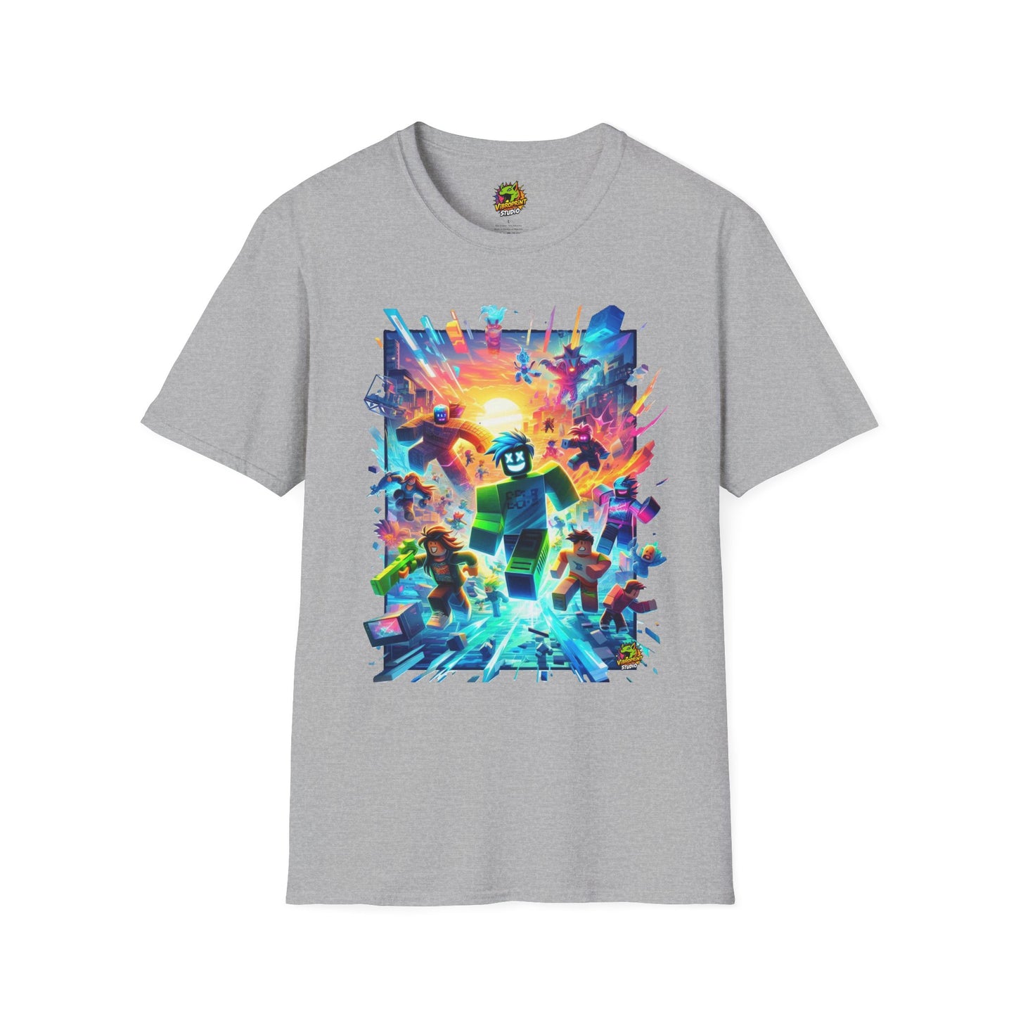 Trendy Roblox T-Shirt for Boys & Girls | Roblox Kids Clothing | Roblox Adventure Graphic Tee | Cool Gift for Roblox Fans