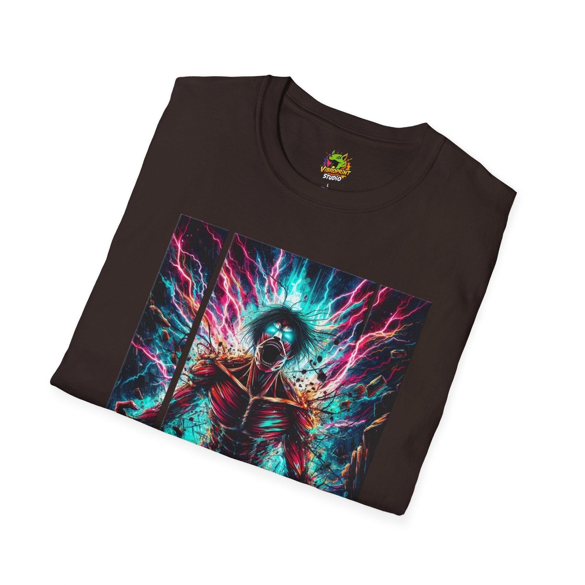 on - Eren Yeager Titan’s Rampage Tee | Attack on Titan Shirt | Shingeki no - custom-made. limited stock. Order yours now and stand out with this exclusive piece!