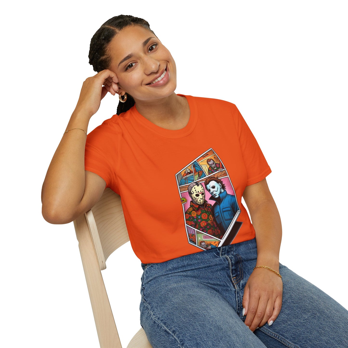 Michael Myers Vintage Shirt | Jason Voorhees & Michael Picnic Tee