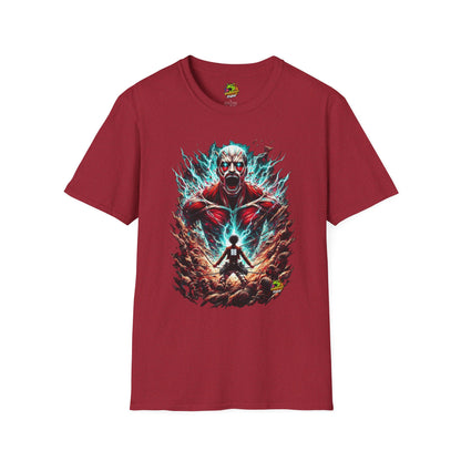 | - Eren Yeager Titan’s Reckoning Tee | Attack on Titan Shirt | Shingeki - premium material. perfect gift idea. Order yours now and stand out with this exclusive piece!