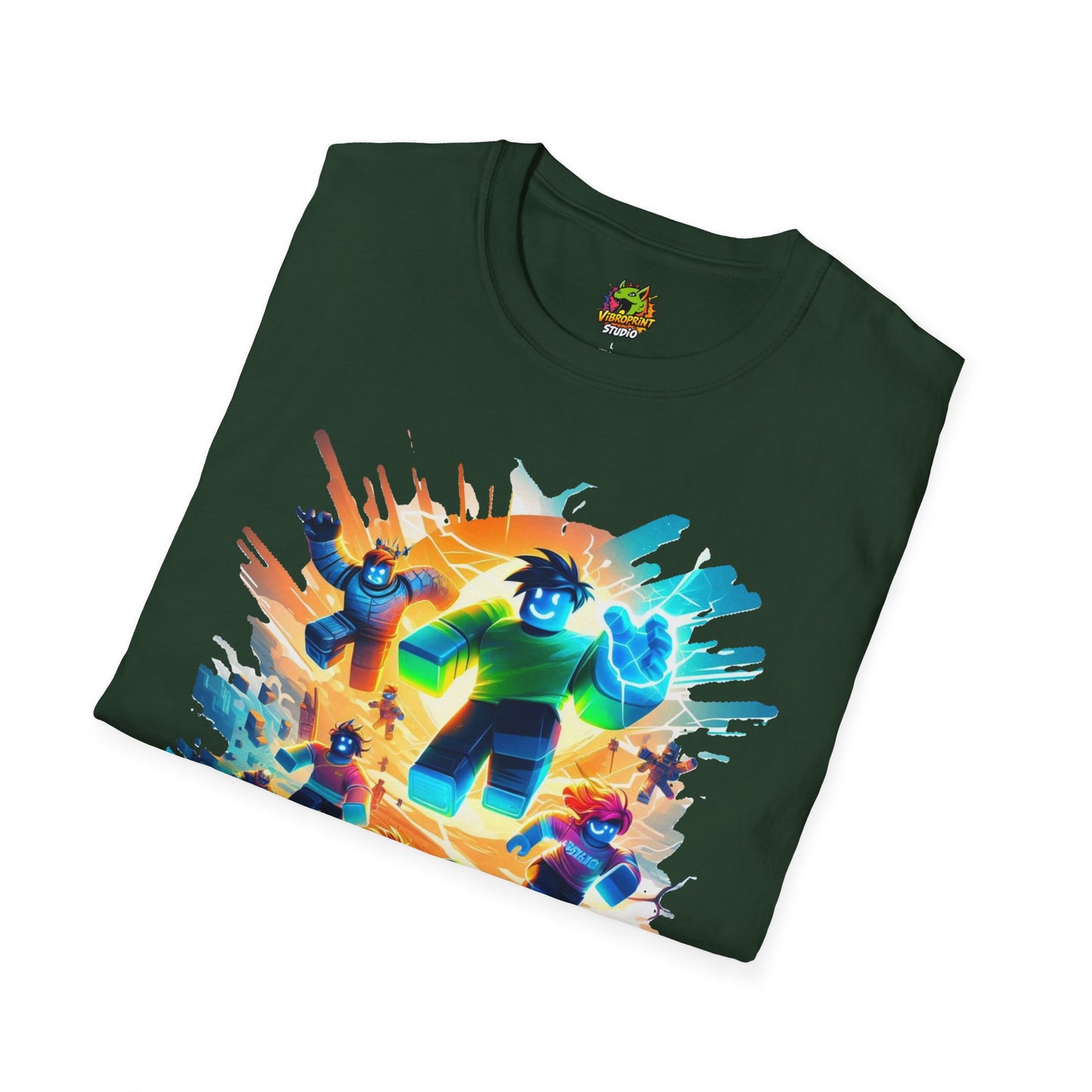 Unique Roblox Game Tee for Kids | Roblox Clothing for Boys & Girls | Cool Roblox Graphic T-Shirt | Roblox Merch Gift