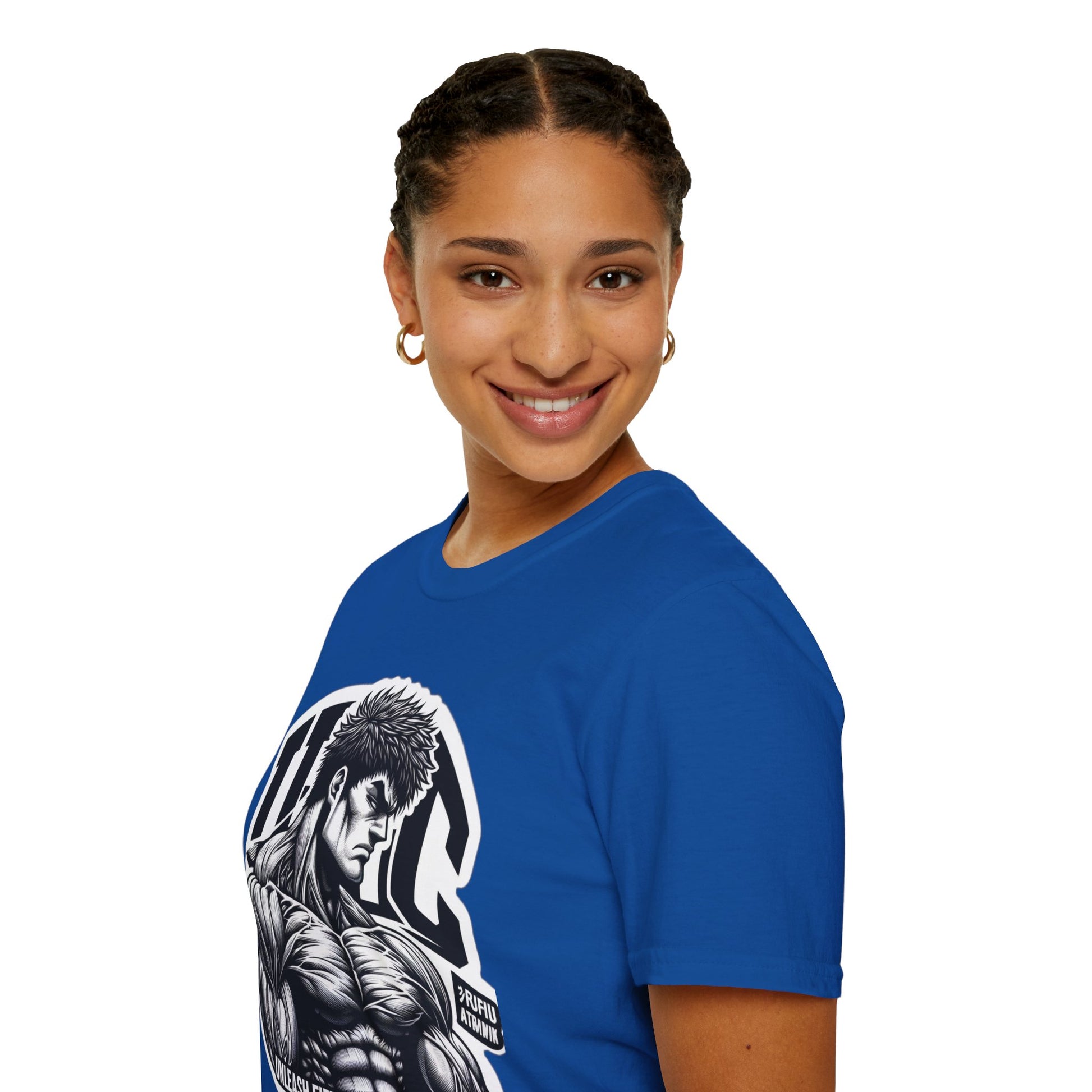 product - UFC T Shirt | Unleash Fierce Confidence | UFC Tee with Baki Anime T Shirt Inspiration - premium material. limited stock. Order yours now and stand out with this exclusive piece!