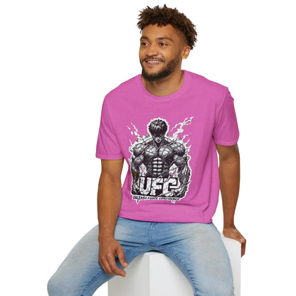 UFC T Shirt | Unleash Fierce Confidence | UFC Tee with Baki Anime Inspiration for Athletes