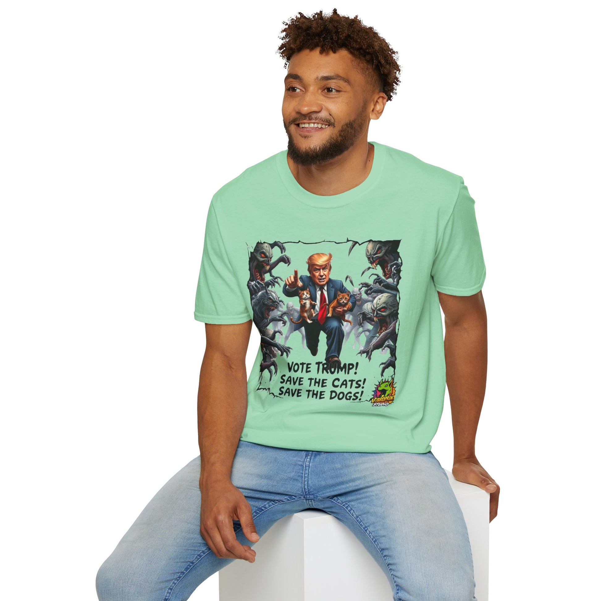 the - They're Eating the Dogs Shirt | Satirical Trump Election Tee | Funny Graphic Political T-Shirt - premium material. limited stock. Order yours now and stand out with this exclusive piece!