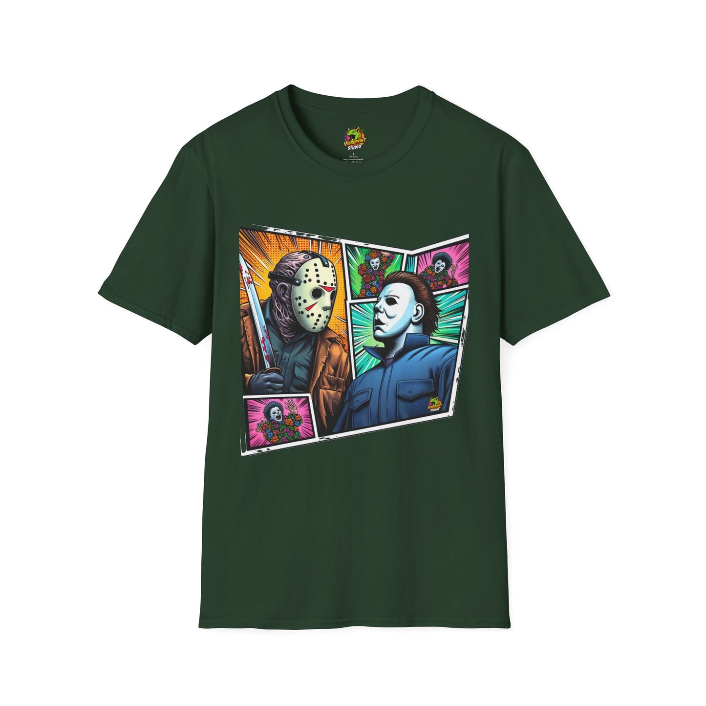 Myers - Jason Voorhees & Michael Myers Shirt | Funny Vintage Halloween Tee - premium material. limited stock. Order yours now and stand out with this exclusive piece!