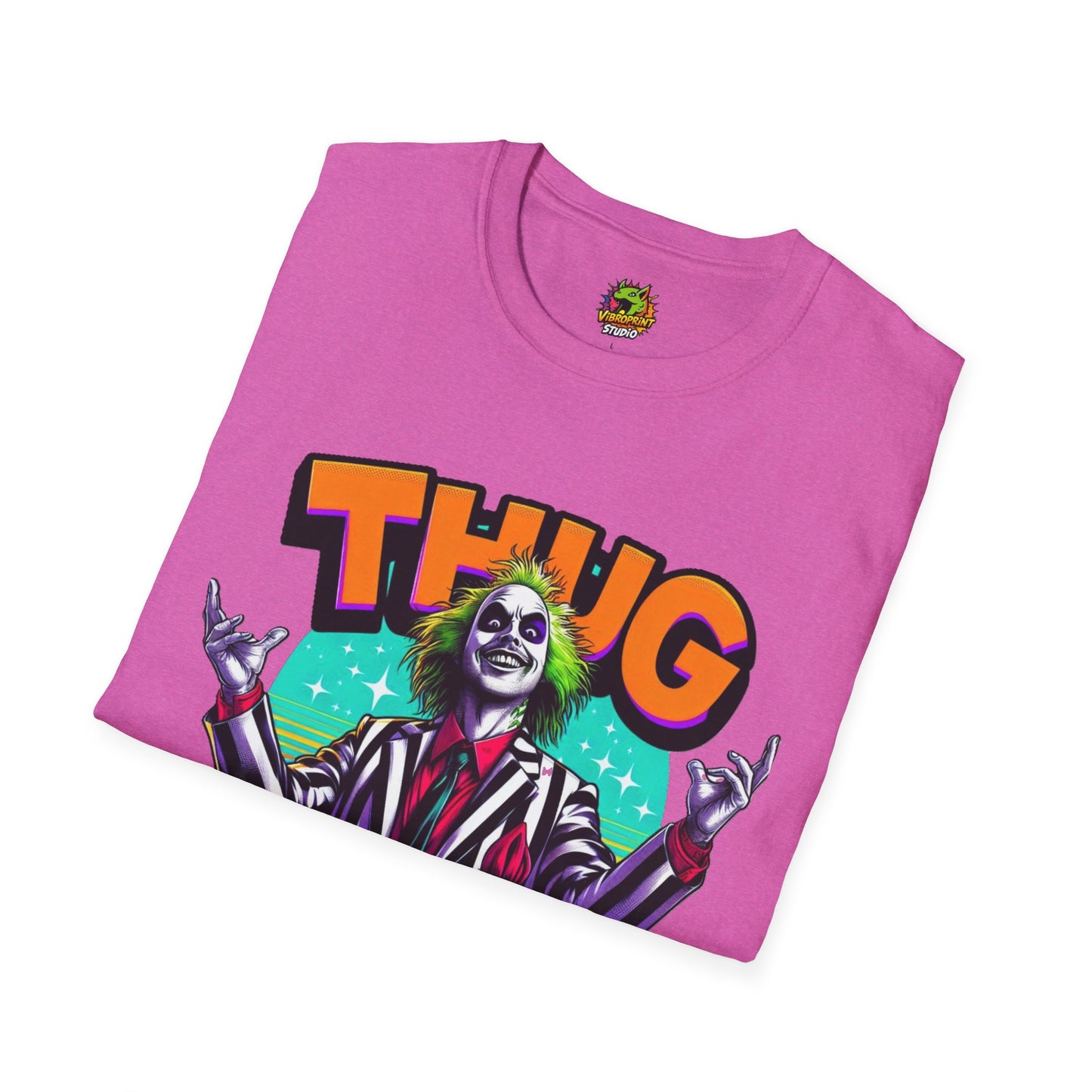 Tee - Beetlejuice Shirt | Spooky Thug Life Tee | Halloween Beetlejuice Graphic Shirt Women - premium material. perfect gift idea. Order yours now and stand out with this exclusive piece!