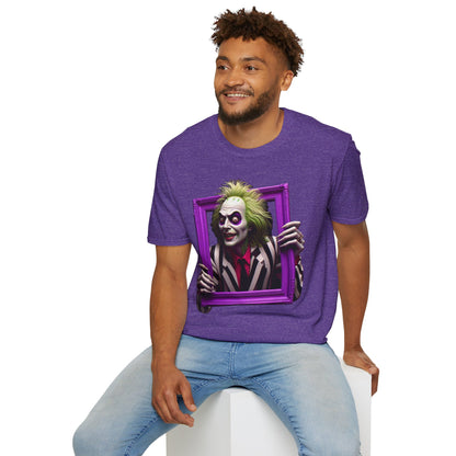 | - Beetlejuice Shirt | Halloween Horror Graphic Tee | Classic Beetlejuice Movie Design | Funny Halloween T-Shirt - custom-made. perfect gift idea. Order yours now and stand out with this exclusive piece!