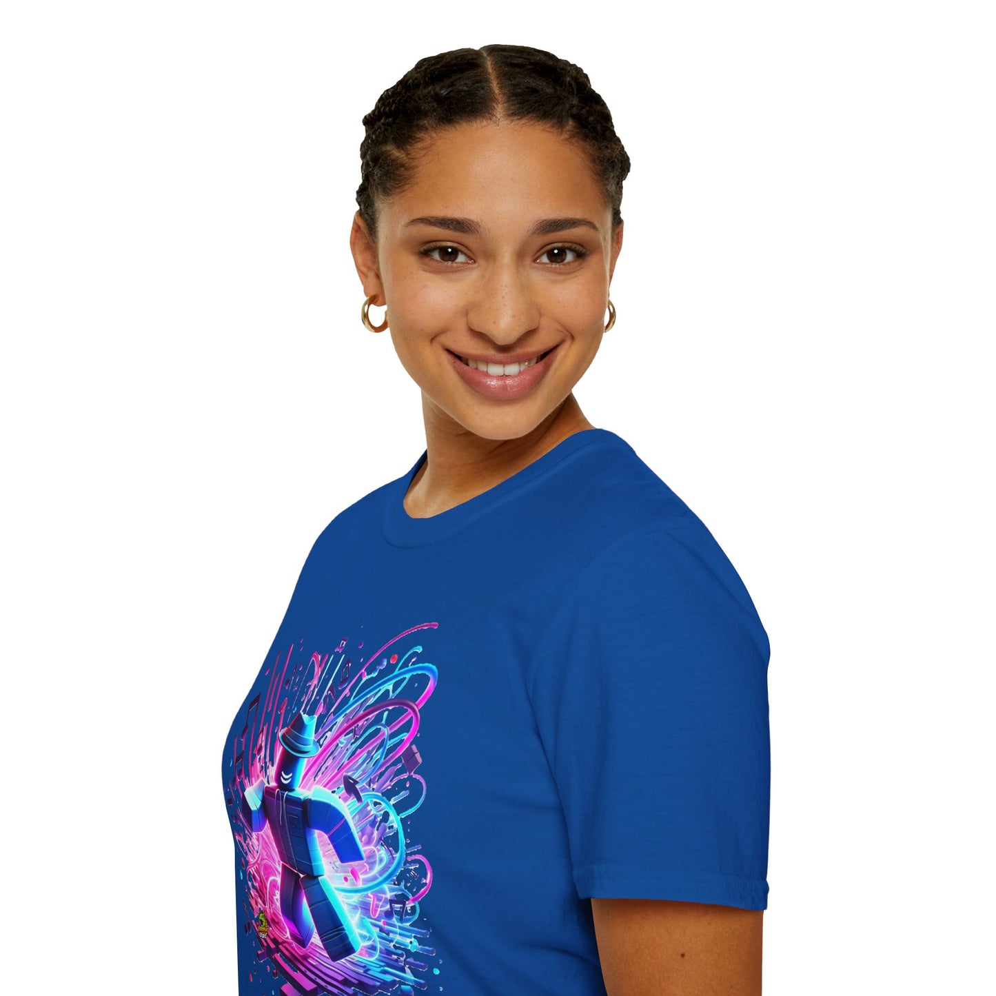 exclusive - Roblox T-Shirt - Neon Block Party - premium material. limited stock. Order yours now and stand out with this exclusive piece!