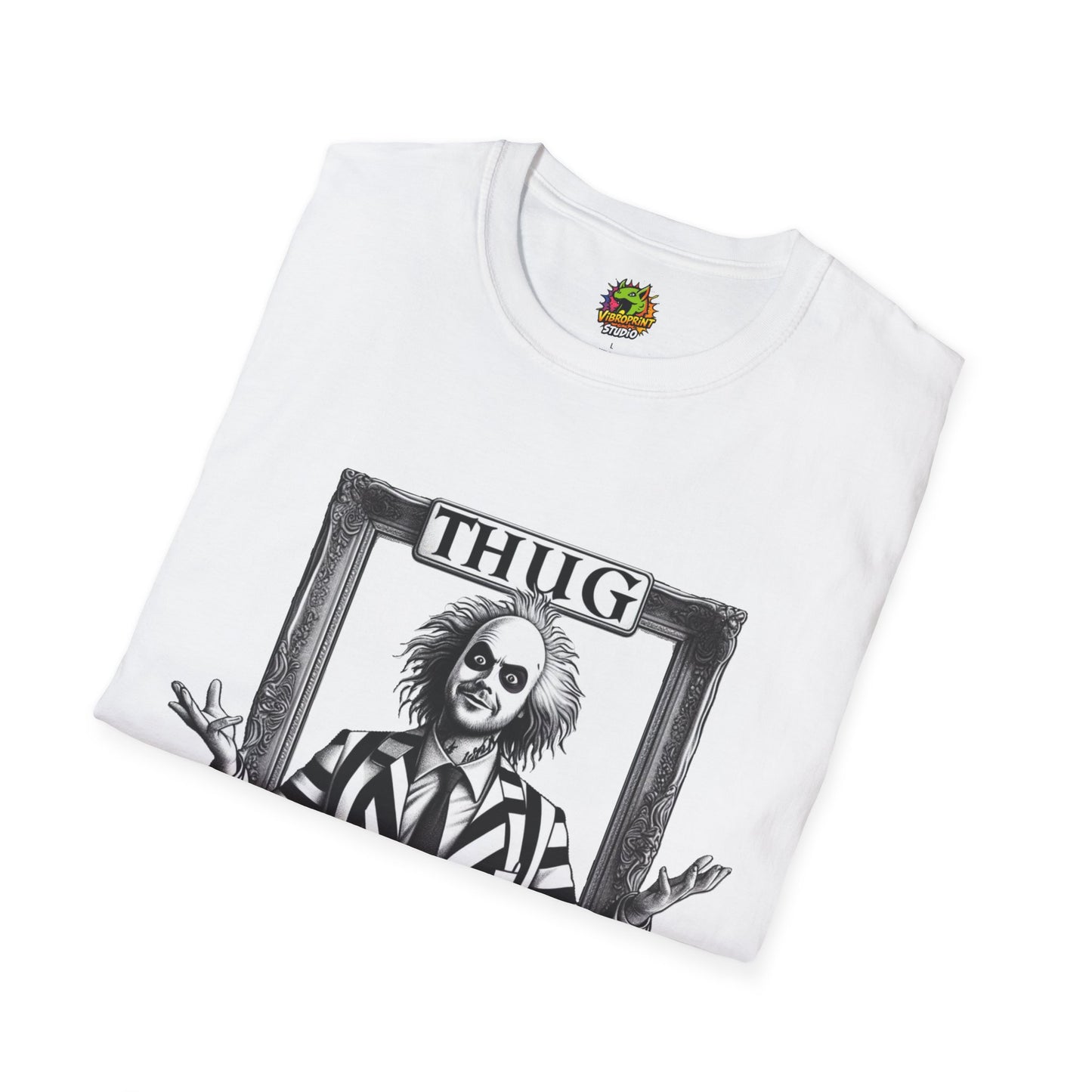 Halloween - Beetlejuice Shirt | Thug Life Halloween T-Shirt | Beetlejuice Costume Tee with Attitude - premium material. perfect gift idea. Order yours now and stand out with this exclusive piece!