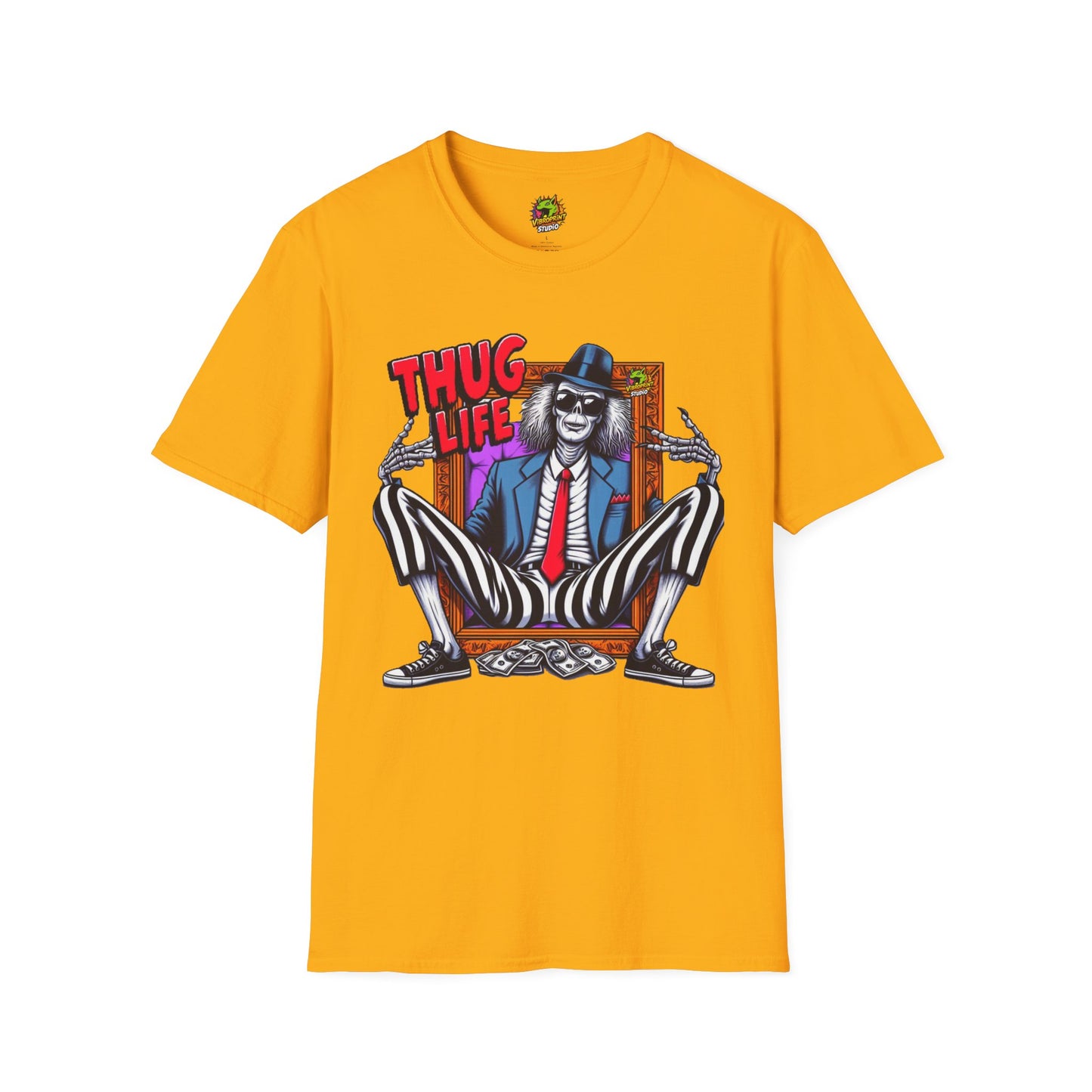 Classic - Beetlejuice Shirt | Thug Life Halloween Tee | Classic Beetlejuice T-Shirt for Fans - premium material. limited stock. Order yours now and stand out with this exclusive piece!