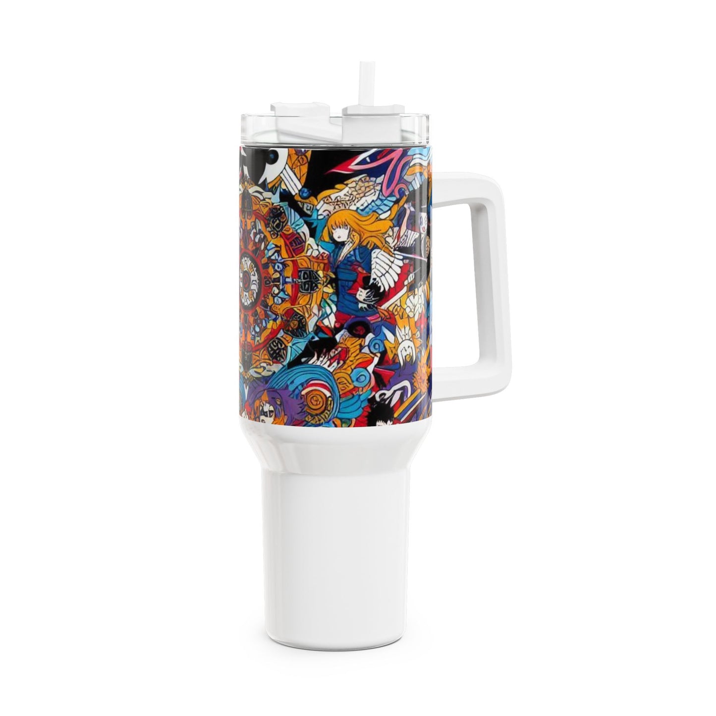 Comics - Stanley Tumbler | Comics and Anime Geek Drinkware | Colorful Cartoon Tumbler - premium material. limited stock. Order yours now and stand out with this exclusive piece!