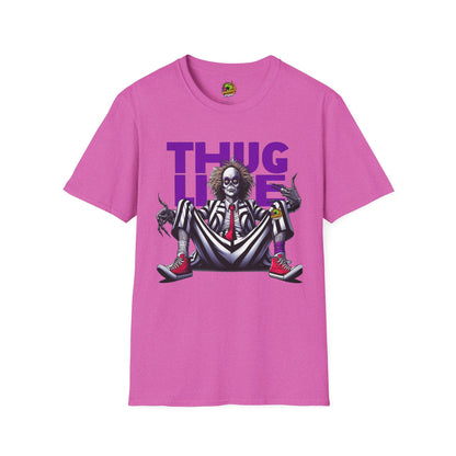 Beetlejuice - Beetlejuice Shirt | Thug Life Halloween Tee | Classic Beetlejuice Graphic T-Shirt for Fans - custom-made. perfect gift idea. Order yours now and stand out with this exclusive piece!