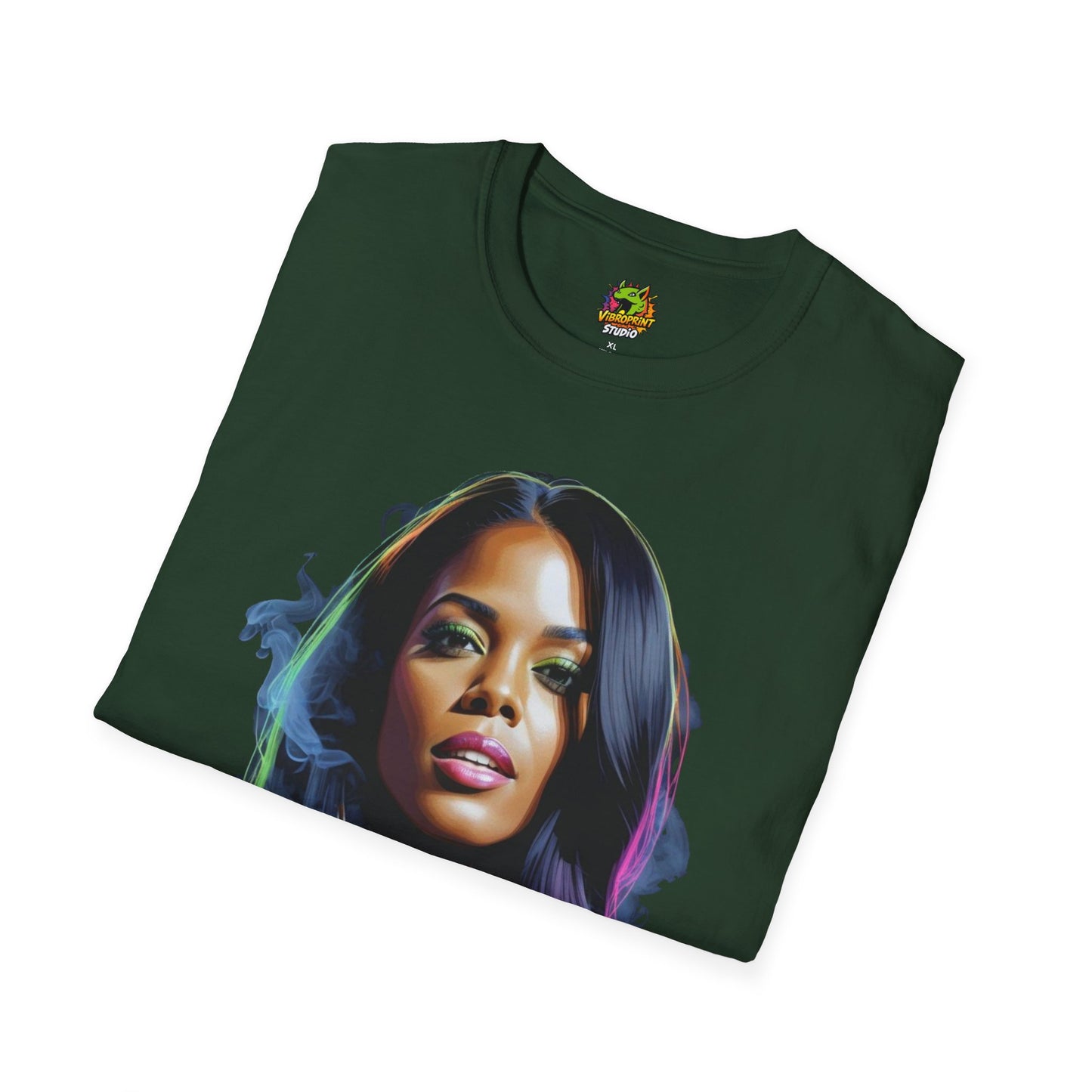 shirt - Aaliyah shirt | Celebrating the Queen of Urban Pop | A Lasting Memorial Tribute - premium material. limited stock. Order yours now and stand out with this exclusive piece!