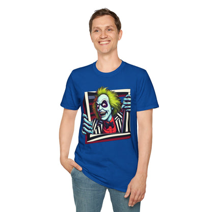 high-quality - Beetlejuice Shirt | Retro Halloween Graphic Tee | Classic Beetlejuice Movie Style | Funny and Spooky T-Shirt for Adults - premium material. limited stock. Order yours now and stand out with this exclusive piece!